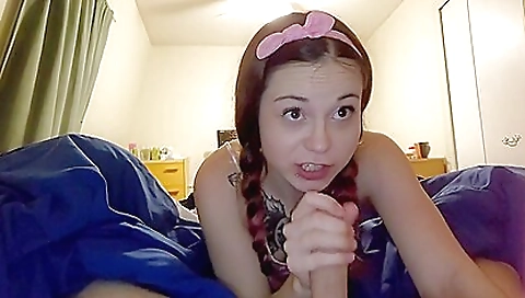 Cum For Me Step daddy!!!! Pov Blowjob From Your Stepdaughter