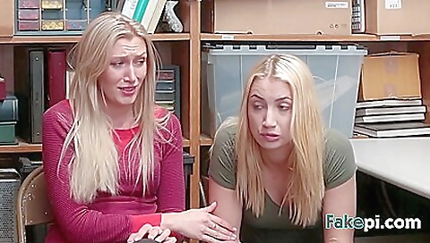 Blonde with a hairy pussy and deepthroat gets fucked