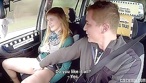 Big ass brunette slut in sexy lingerie and slutty slut in her car