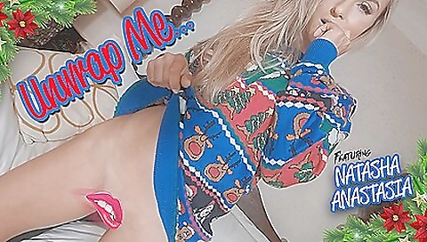 Naughty pornstar naked in vr in sexy lingerie scene