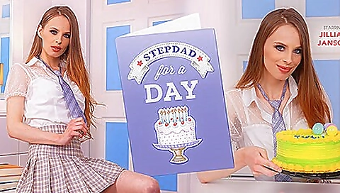 Big-assed brunette is giving a blowjob to her cute girl