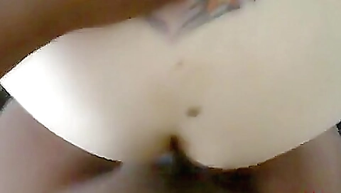 Tattooed brunette 1st class sex with black cock in pov