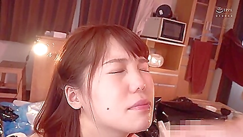 Japanese pornstar fucked by her neighbor's cunnister