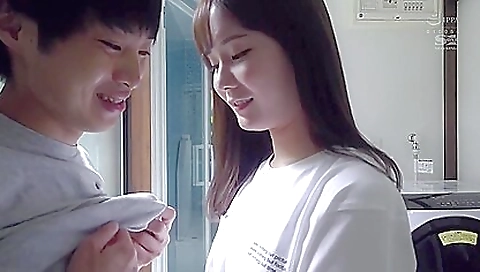 Japanese porn video with a slutty babe in sexy lingerie