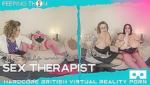 Horny pornstar in sexy stockings and big tits porn scene