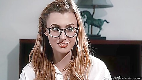 Tattooed blonde with a sexy look fucks hard in hd porn