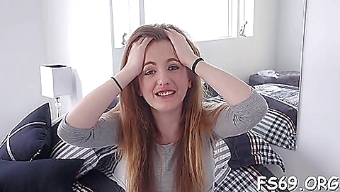 Big ass babe with a big cock is bouncing off of her man